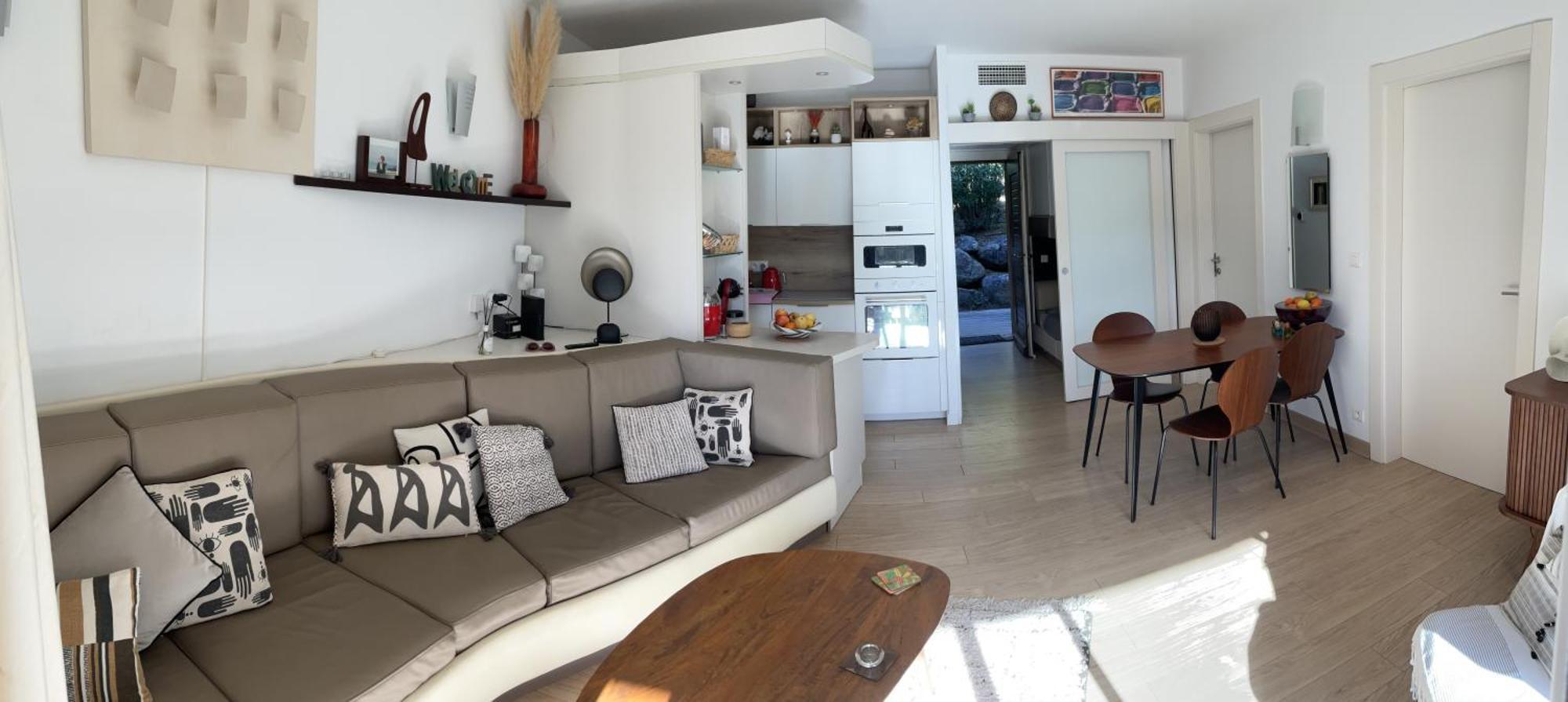 Residence Cala Sultana -Baie Santa Giulia - Rez Jardin 1Ere Ligne Porto-Vecchio  Ngoại thất bức ảnh